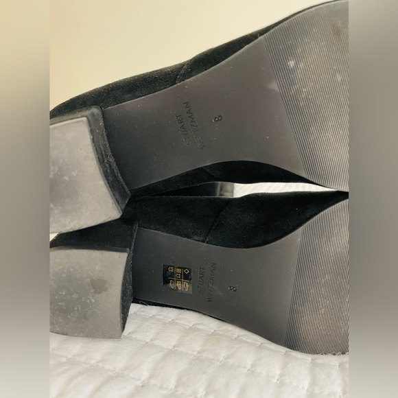 Stuart Weitzman Genna Suede Over-the-Knee Boots - Picture 5 of 9